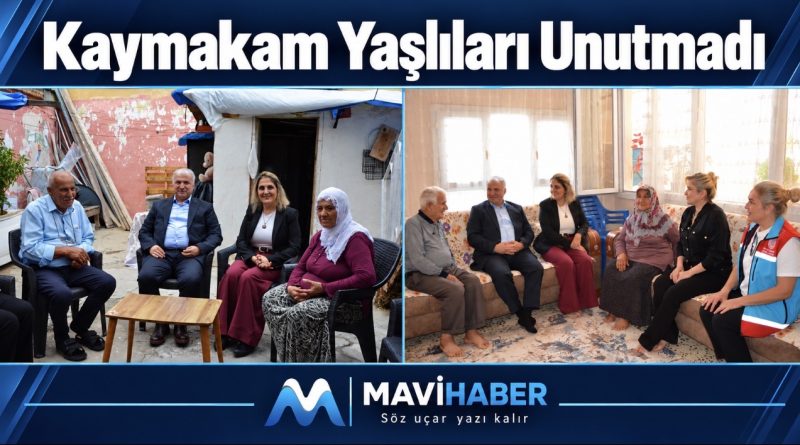 Kaymakam Yaşlıları Unutmadı Kaymakam Yaşlıları Unutmadı