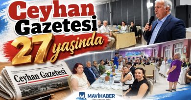 Ceyhan Gazetesi 27 yaşında Ceyhan Gazetesi 27 yaşında