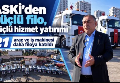ASKİ araç filosunu güçlendiriyor ASKİ araç filosunu güçlendiriyor