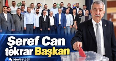 Şeref Can 4. Kez başkan seçildi Şeref Can 4. Kez başkan seçildi