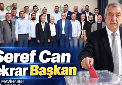 Şeref Can 4. Kez başkan seçildi Şeref Can 4. Kez başkan seçildi