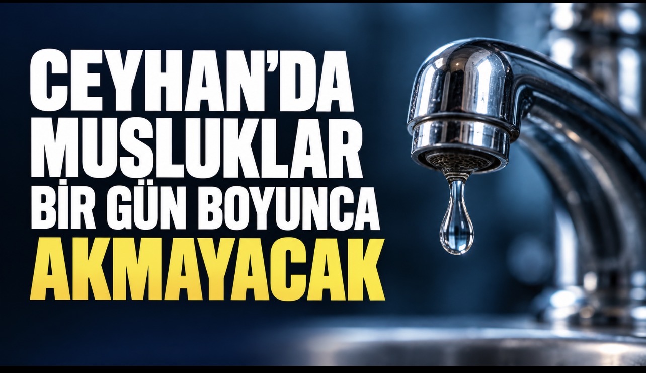 Sular akmayacak